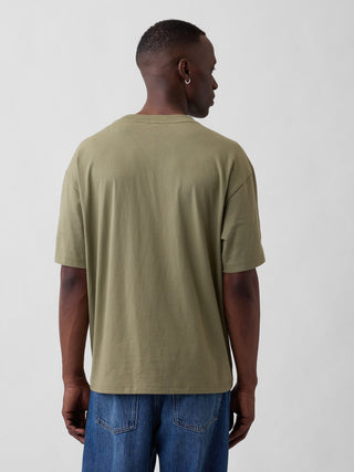 Camiseta vintage suave con logo de Gap.