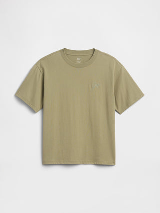 Camiseta vintage suave con logo de Gap.