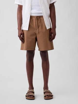 Shorts caqui sin cordones Essential de 7".
