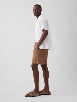 Shorts caqui sin cordones Essential de 7".