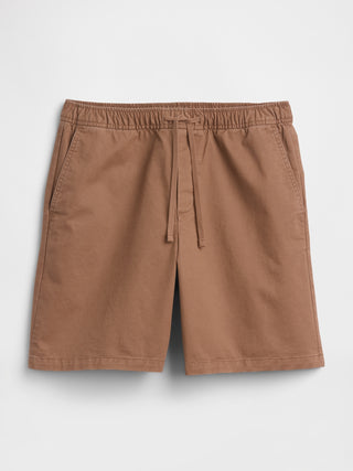 Shorts caqui sin cordones Essential de 7".