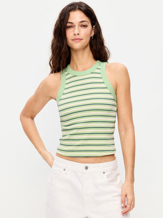 Striped Sleeveless Top