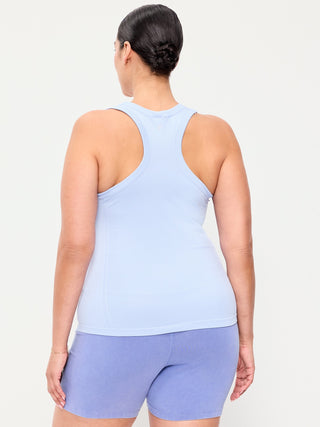 Fitted Sleeveless Sports T-Shirt