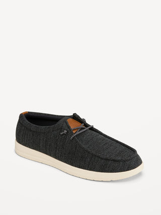 Knit Deck Loafers for Men.