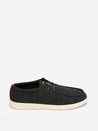 Knit Deck Loafers for Men.
