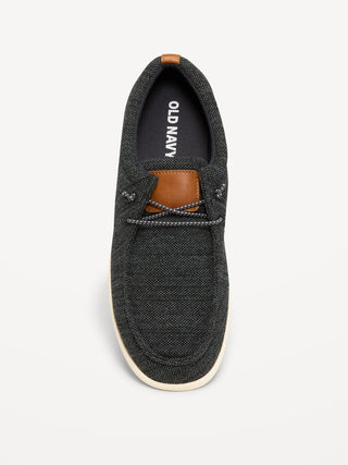 Knit Deck Loafers for Men.