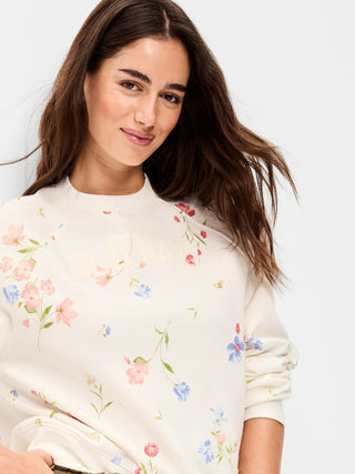 Sudadera Cuello Redondo con Logo