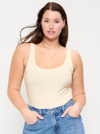 Camiseta Acanalada de Tirantes