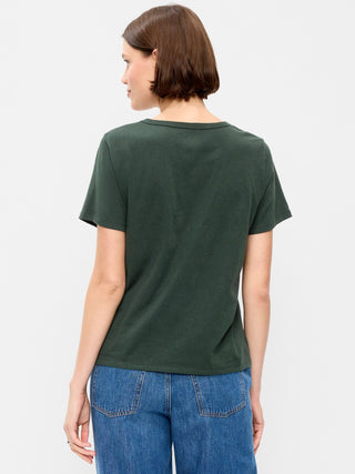 Camiseta Manga Corta Cuello V