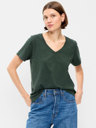 Camiseta Manga Corta Cuello V