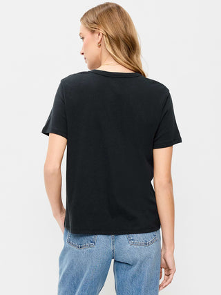 Camiseta Manga Corta de Algodón