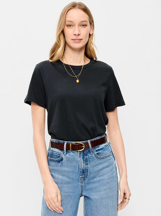 Camiseta Manga Corta de Algodón