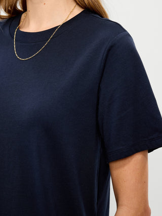 Vestido Manga Corta de Algodón