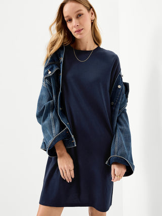 Vestido Manga Corta de Algodón