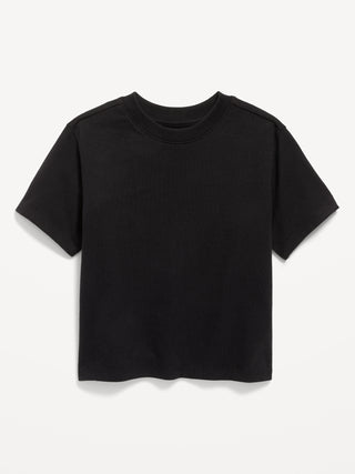 Oversized Short-Sleeve Heavyweight T-Shirt for Toddler Boys.
