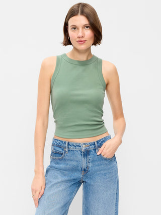 Camiseta Ajustada Cuello Redondo