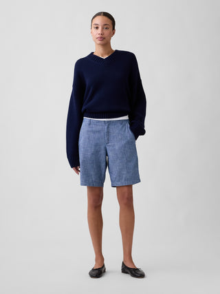 9" Downtown Bermuda Shorts.