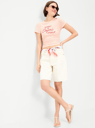 Camiseta Manga Corta con Gráfico
