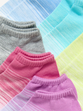 Calcetines tobilleros, paquete de 6 para mujer.