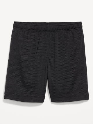 Pantalones Cortos Holgados De Malla, Entrepierna De 6 Pulgadas.