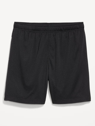 Pantalones Cortos Holgados De Malla, Entrepierna De 6 Pulgadas.