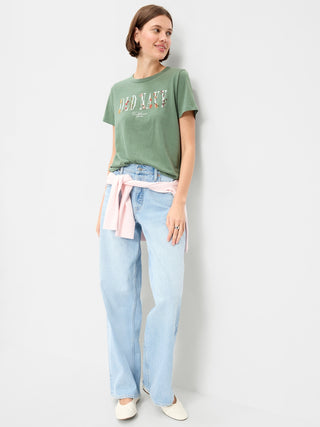 Camiseta Manga Corta con Gráfico