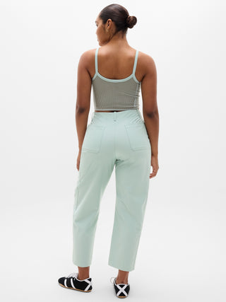 Pantalón Holgado Corte Barrel con Bolsillos