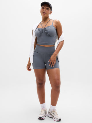 Short Deportivo Talle Alto sin Costuras