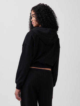 Sudadera con Capucha y Logo Bordado