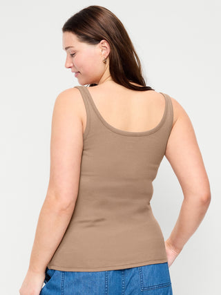 Camiseta Acanalada de Tirantes