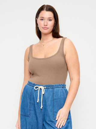Camiseta Acanalada de Tirantes