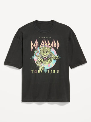 Camiseta corta con gráfico de cultura pop con licencia.