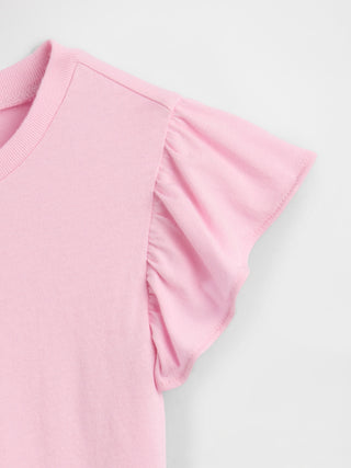 Camiseta con mangas onduladas de babyGap.