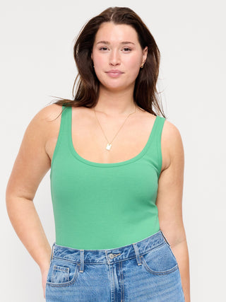 Camiseta Acanalada de Tirantes