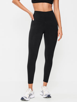 Leggings PowerChill de algodón 7/8 de talle alto.