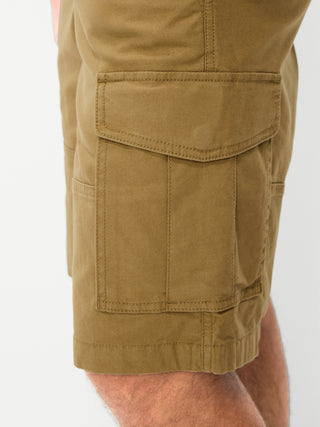Short Cargo Holdados con Bolsillos de Algodón