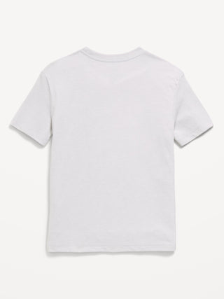 Camiseta gráfica de manga corta para niño.