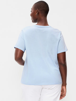 Camiseta gráfica de cuello redondo EveryWear.