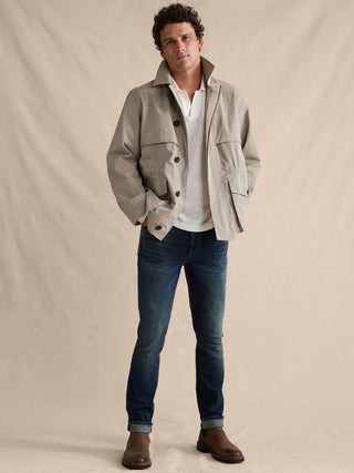 Jeans Slim Fit con Bolsillos