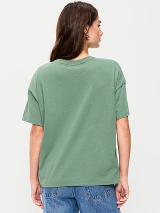 Camiseta Manga Corta de Algodón
