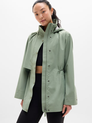 Gabardina corta RainOut Solara.