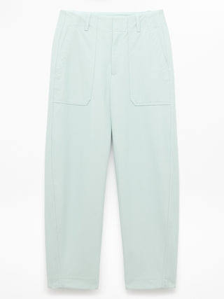 Pantalón Holgado Corte Barrel con Bolsillos