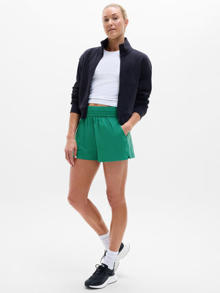 Short Deportivo con Cintura Elástica y Bolsillos