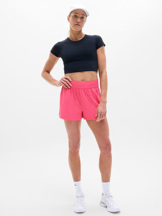 Short Deportivo con Cintura Elástica y Bolsillos