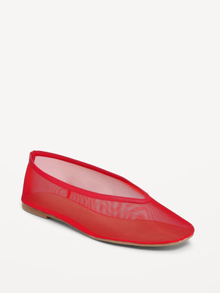 Bailarinas De Malla Para Mujer.