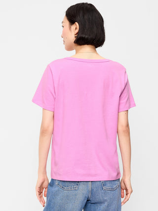 Camiseta Manga Corta Cuello V