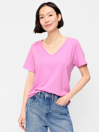 Camiseta Manga Corta Cuello V