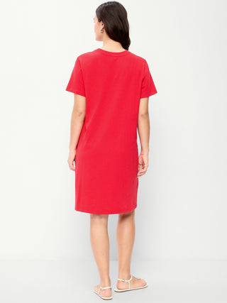 Cotton Short Sleeve Dress