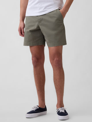 Pantalones cortos relajados de 7".
