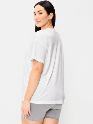 Camiseta tipo túnica extragrande EveryWear.